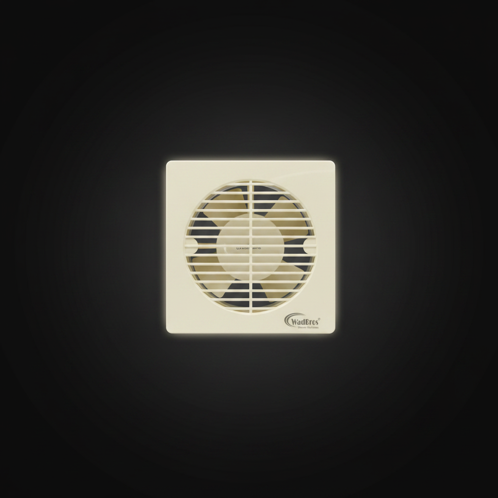 B-6 ABS Plastic Ventilation Fan with Thermal Cutoff Protection by Wadbros