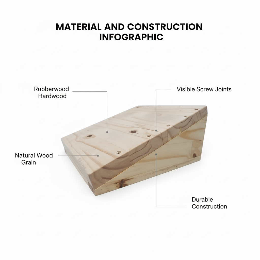 Slant Board In Wood For Foot Pain By Miza