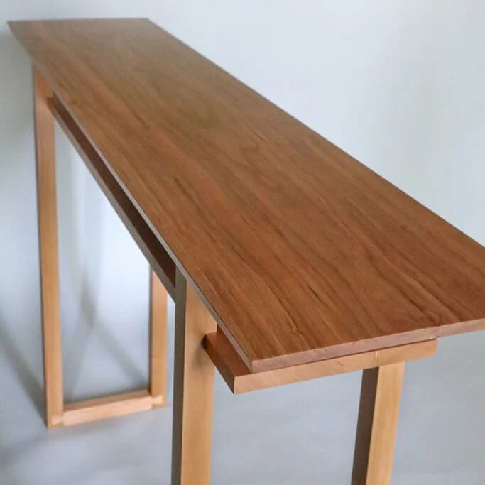 The Custom Classic Japanese Console Table - (Narrow & Modern) By Miza