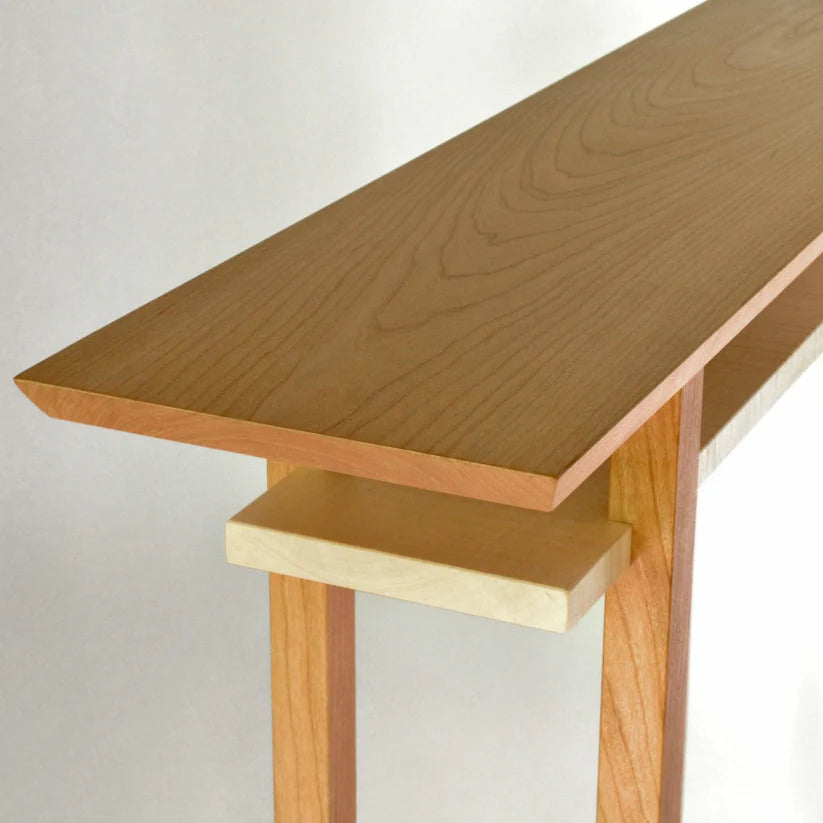 The Custom Classic Japanese Console Table - (Narrow & Modern) By Miza
