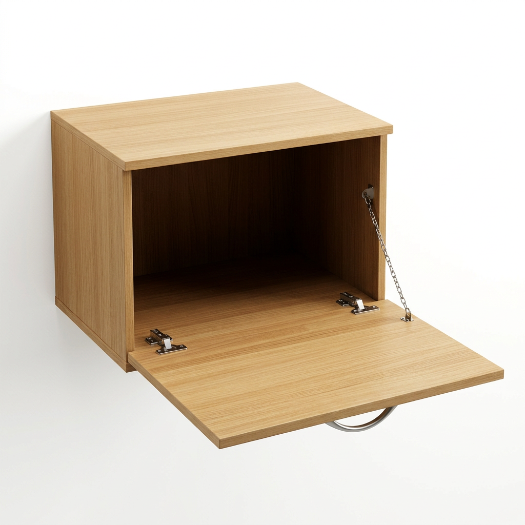 Aesthetic HDHMR Water Resistant Minimal Bathroom Vanity By Miza
