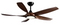 Osprey Remote Operated Forward And Reverse 5 Blades Ceiling Fan 1 PC By Wadbros
