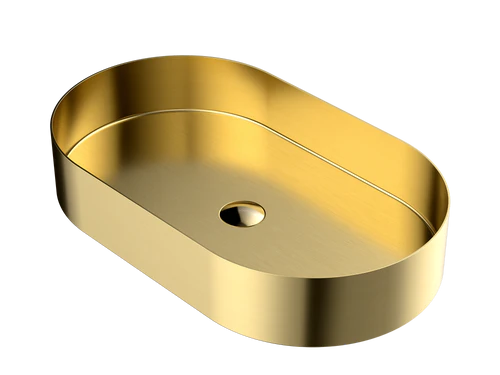 Oval Stainless Steel PVD 04 Modern Wash Basin 1 PC By Jayna