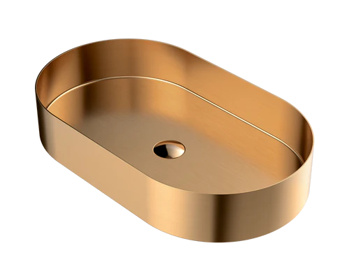 Oval Stainless Steel PVD 04 Modern Wash Basin 1 PC By Jayna