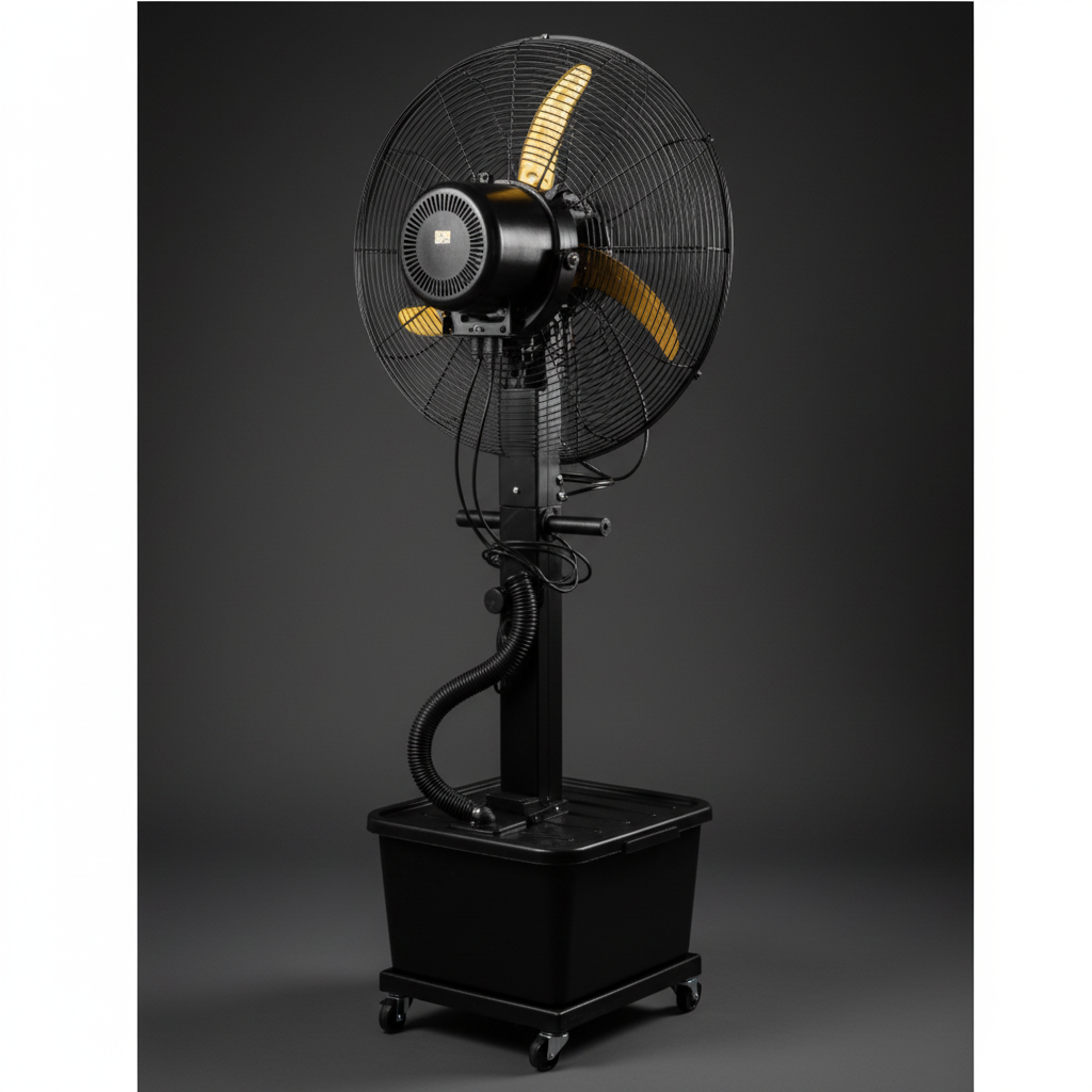 Portable Mist Fan with 42L Water Tank | Powerful Air & Mist Cooling | By Wadbros