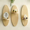 Oval Floating Shelf By Miza ( Pack Of 3)
