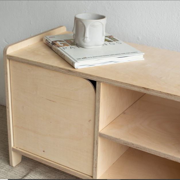 Modern Entryway Console Table With Storage By Miza