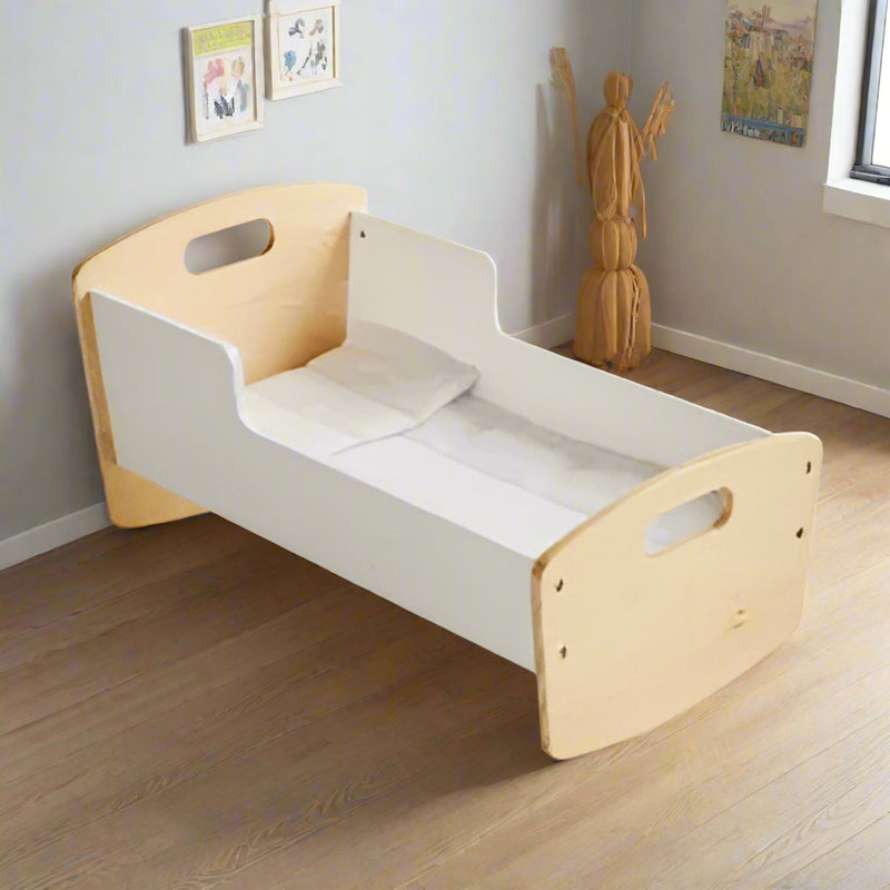 Wooden Baby Cradle / Baby Cot By Miza