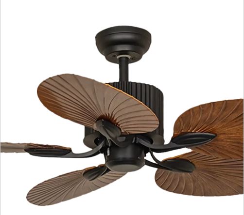 Teetar C Remote Operated Forward And Reverse 5 Blades Ceiling Fan 1 PC By Wadbros