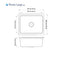 Nirali Rivelo Super NG Kitchen Stainless Steel Single Bowl Kitchen Sink