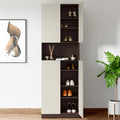 Sienna 16-Pairs Engineered Wood Shoe Cabinet By Miza