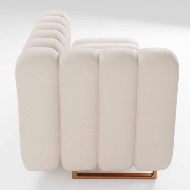 Living Room Sofa Salon Italian Modern Minimalist Luxury White Sofa Design