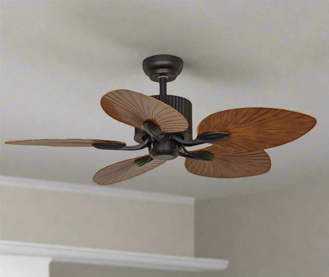 Teetar C Remote Operated Forward And Reverse 5 Blades Ceiling Fan 1 PC By Wadbros