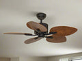 Teetar C Remote Operated Forward And Reverse 5 Blades Ceiling Fan 1 PC By Wadbros