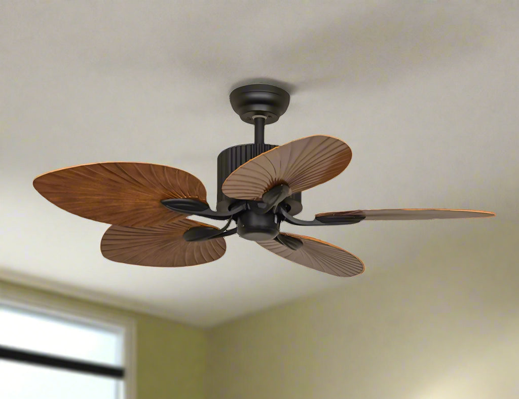 Teetar C Remote Operated Forward And Reverse 5 Blades Ceiling Fan 1 PC By Wadbros
