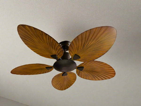 Teetar F Remote Operated Forward And Reverse 5 Blades Ceiling Fan 1 PC By Wadbros