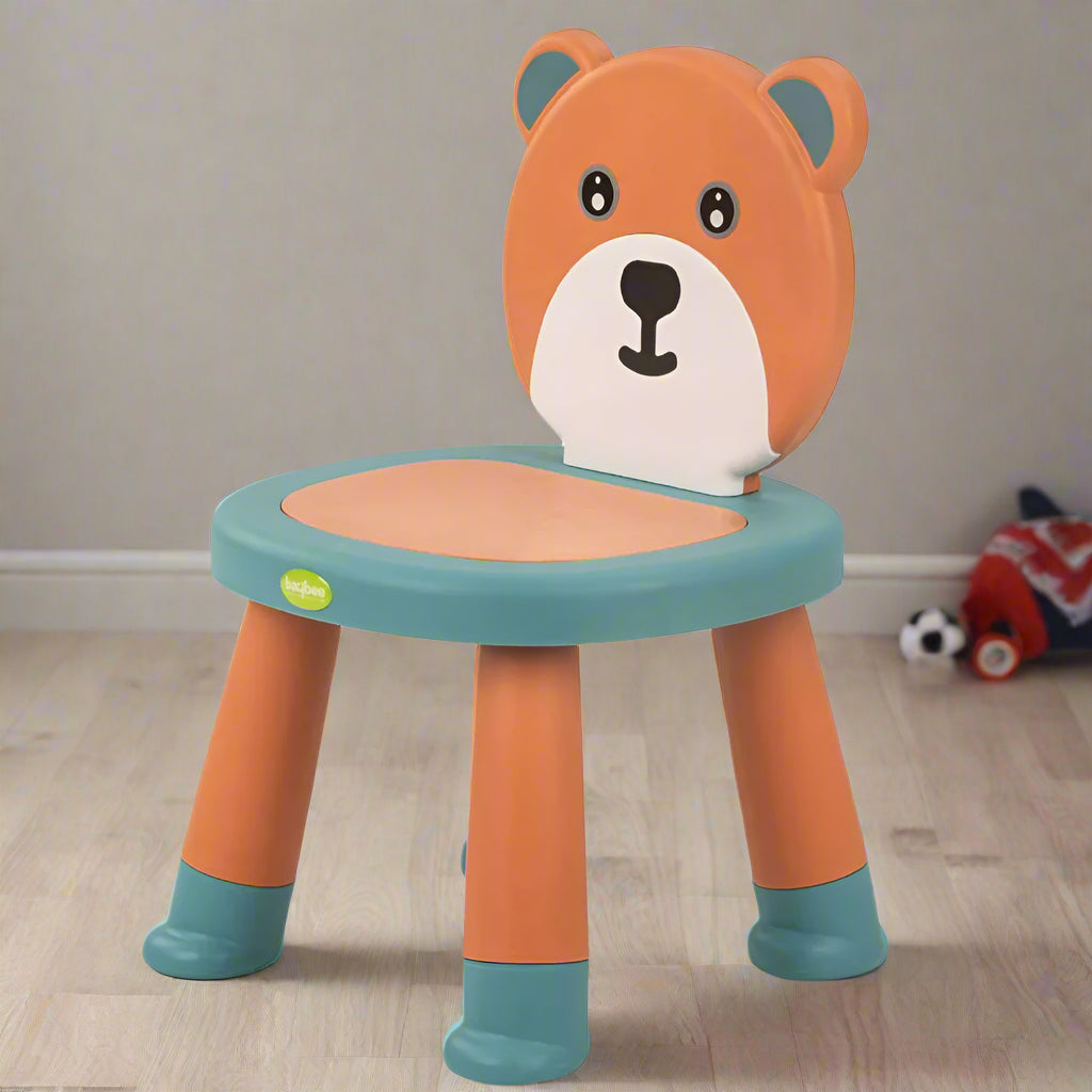 Portable Baby Chair With Non-Slip Base & High Backrest For Kids 1-5 Years Random Color By APT