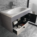 Terrace & Aqua Wall Mounted Bathroom Vanity By TGF