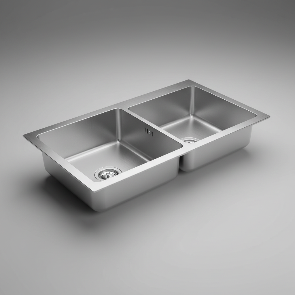 Nirali Mosaic NG Double Bowl Kitchen Sink (Magnus Elite Range)