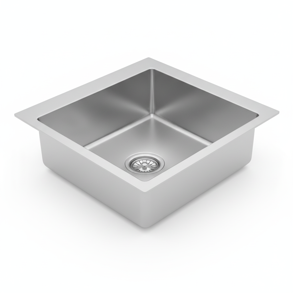 Nirali Marbella NG Stainless Steel Kitchen Sink (24 x 20 Inch)