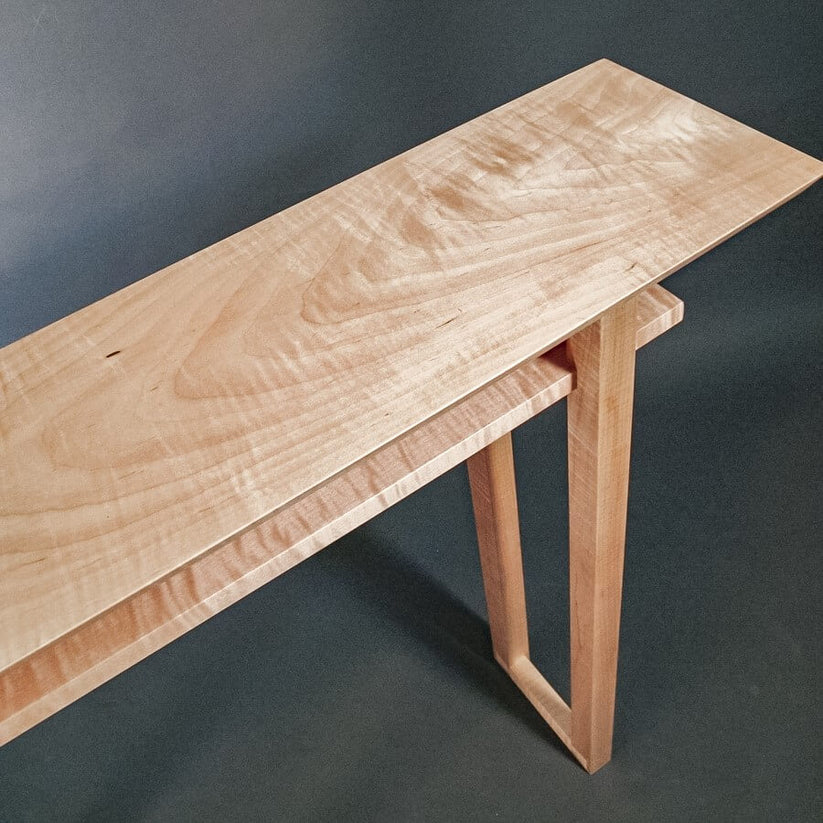 The Custom Classic Japanese Console Table - (Narrow & Modern) By Miza