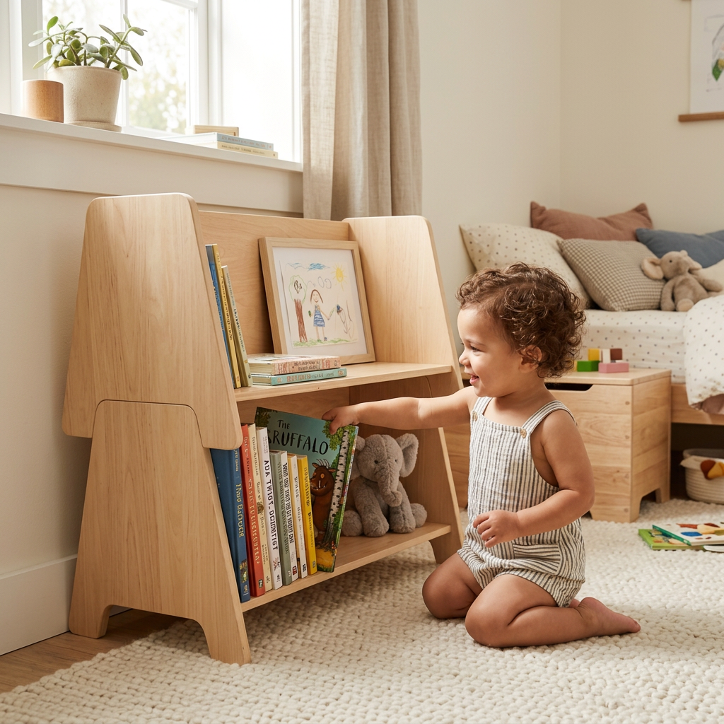 Stackable Play Shelf For Kids By Miza