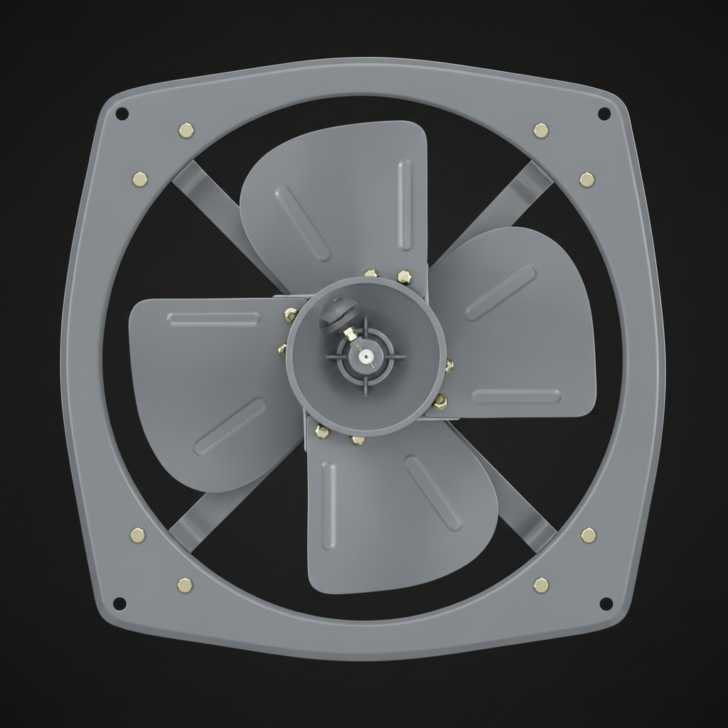 Crompton 600mm (24 Inch) Heavy-Duty Exhaust Fan | 9,400 CMH | IP55 Rated | For Residential & Commercial Use