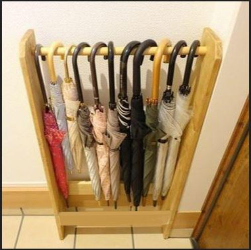 Slim Umbrella Storage Rack Without Base By Miza