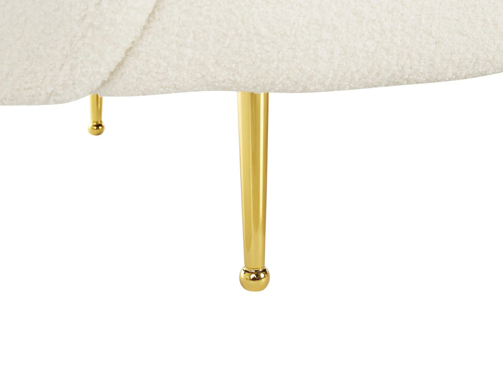 Luxury Modern Tufted Boucle Sofa For Living Room
