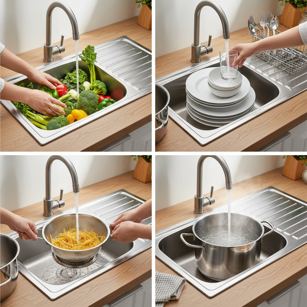 Nirali Elegance Ultra Kitchen Sink | SS 304 Grade | Anti-Scratch, Satin & Glossy | Medium, Big & Large