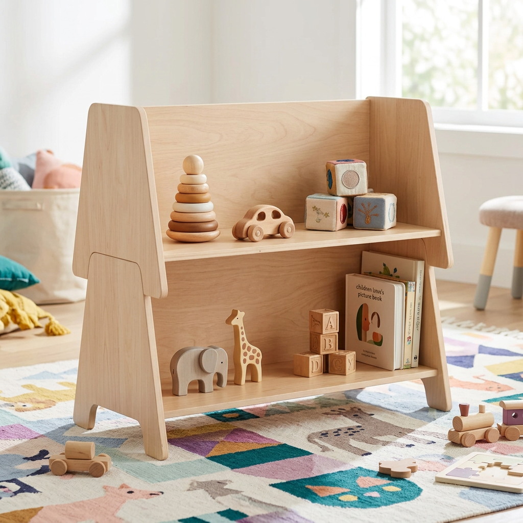 Stackable Play Shelf For Kids By Miza