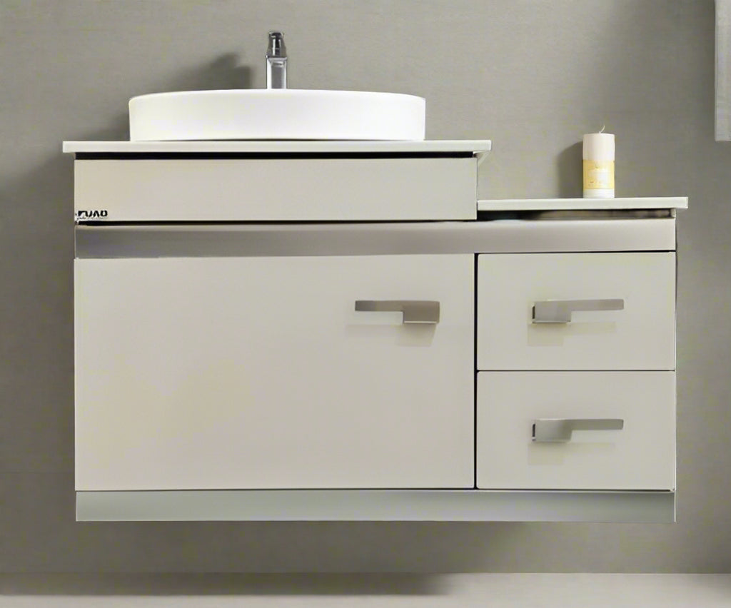 Basico Stainless Steel Bathroom Vanity By Fuao