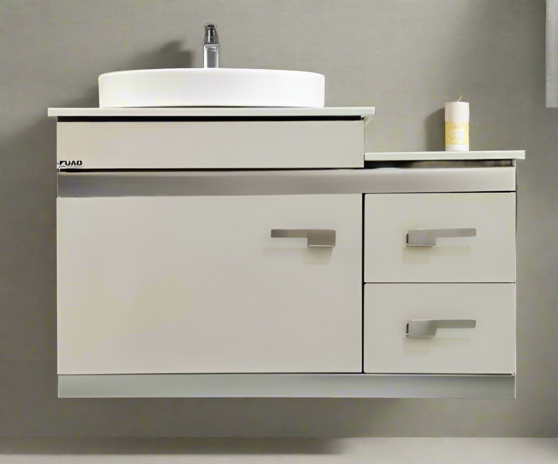 Basico Stainless Steel Bathroom Vanity By Fuao