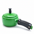 Colorful Dish Serving Cooker Shaped Bowl With Lid For One & Two Portion MK
