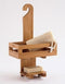Wooden Shower Caddy With Tray And Soap Shelf By Miza