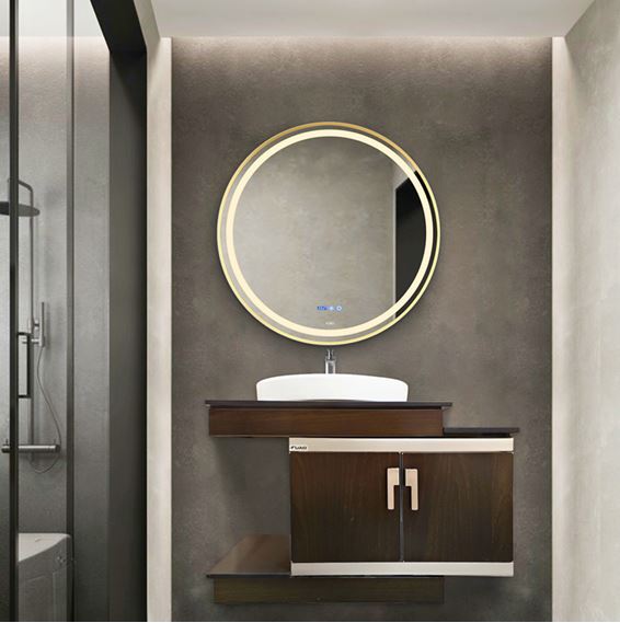 Leda Stainless Steel Bathroom Vanity By Fuao