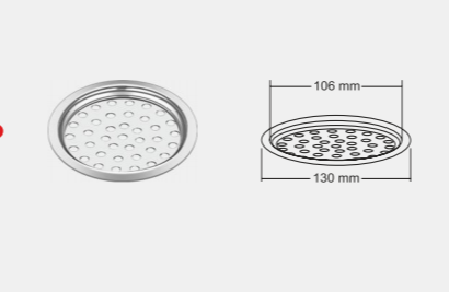 Nirali IVY Floor Drain In Stainless Steel 304 Grade - peelOrange.com