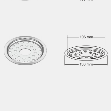 Nirali Joy Floor Drain In Stainless Steel 304 Grade - peelOrange.com