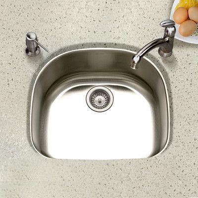 Nirali Glen Stainless Steel Single Bowl Kitchen Sink in 304 Grade +PVC Plumbing Connector - peelOrange.com