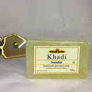 Khadi India ( Pack Of 3 ) Germ Protection Sandal Wood/Donkey Milk/Sandal Soap