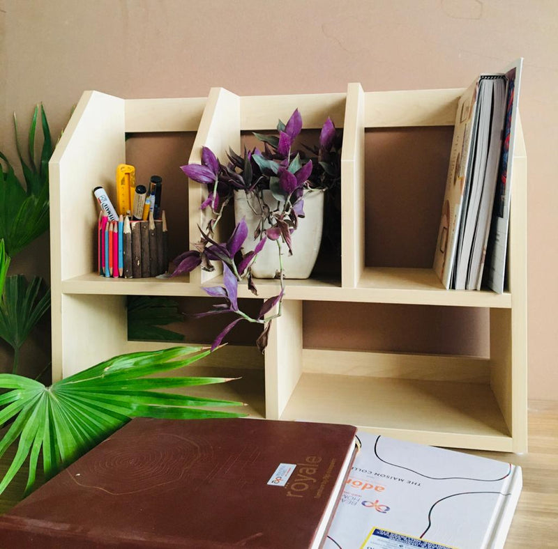 Portable Bookshelf For Table Tops