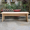 Modern Affordable Sitting Bench / Entry Low Console / Working Table ( With Complementary Coaster ) By  Miza