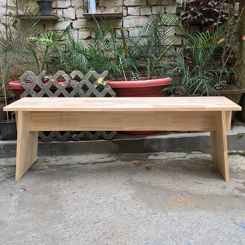 Modern Affordable Sitting Bench / Entry Low Console / Working Table ( With Complementary Coaster ) By  Miza