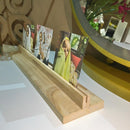 Wooden Rectangular Photo Stand By Miza