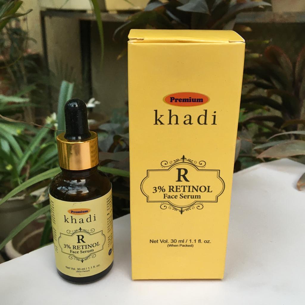 Khadi India Retinol Face Serum For Normal Skin (30 ml)