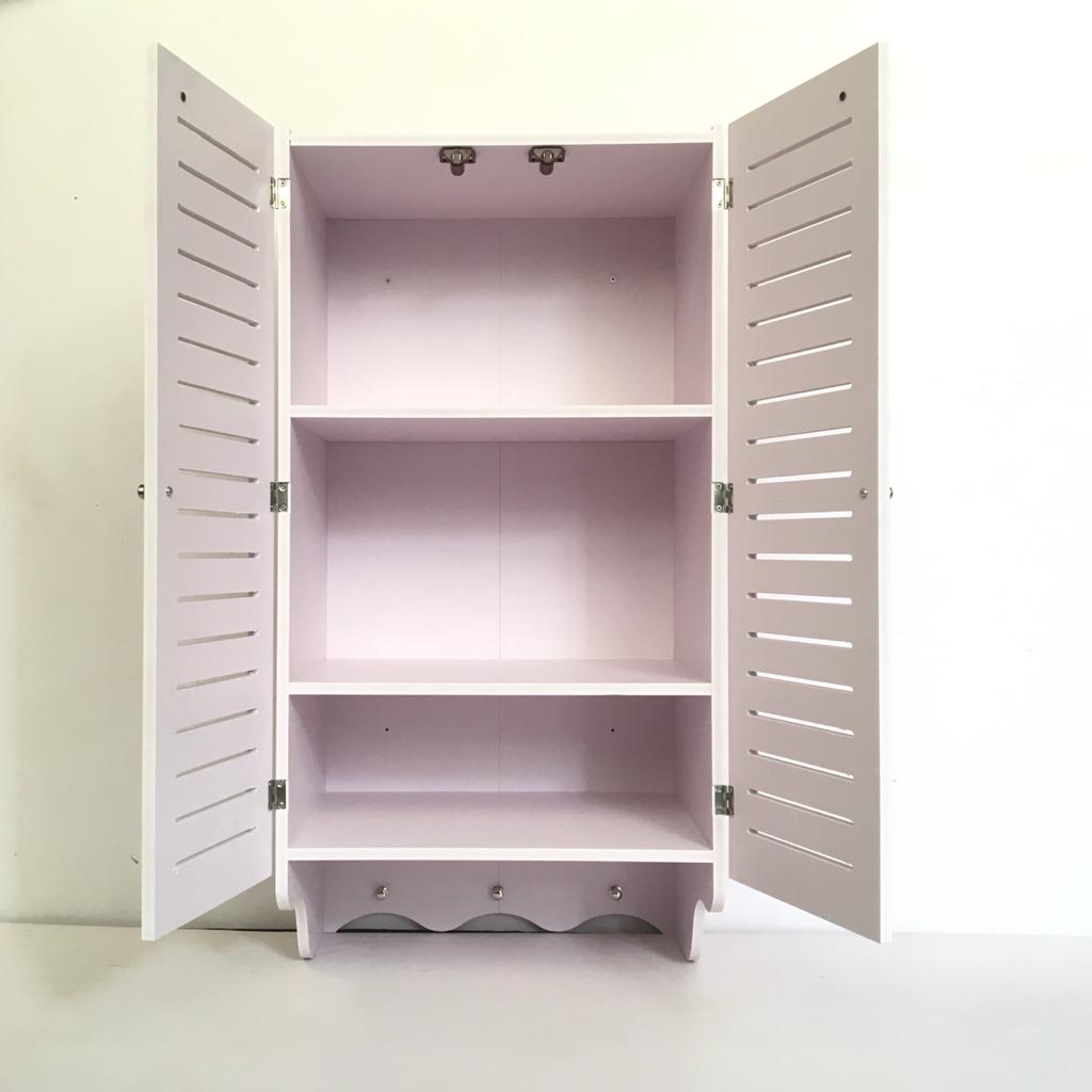 Bathroom WK Wall Mounted PVC Storage Furniture For Bathroom By