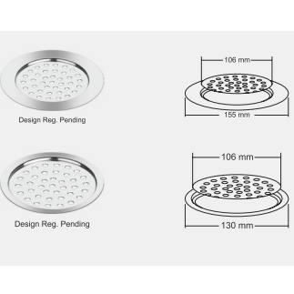 Nirali Keon Floor Drain In Stainless Steel 304 Grade - peelOrange.com