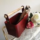 Multi-Purpose Metal Small Storage Unit Caddy Baskets For Magazine/Books/Flowers By Fita