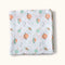 Space Plane Random Printed Muslin Swaddle Blanket For Baby By MM - 1 Pc