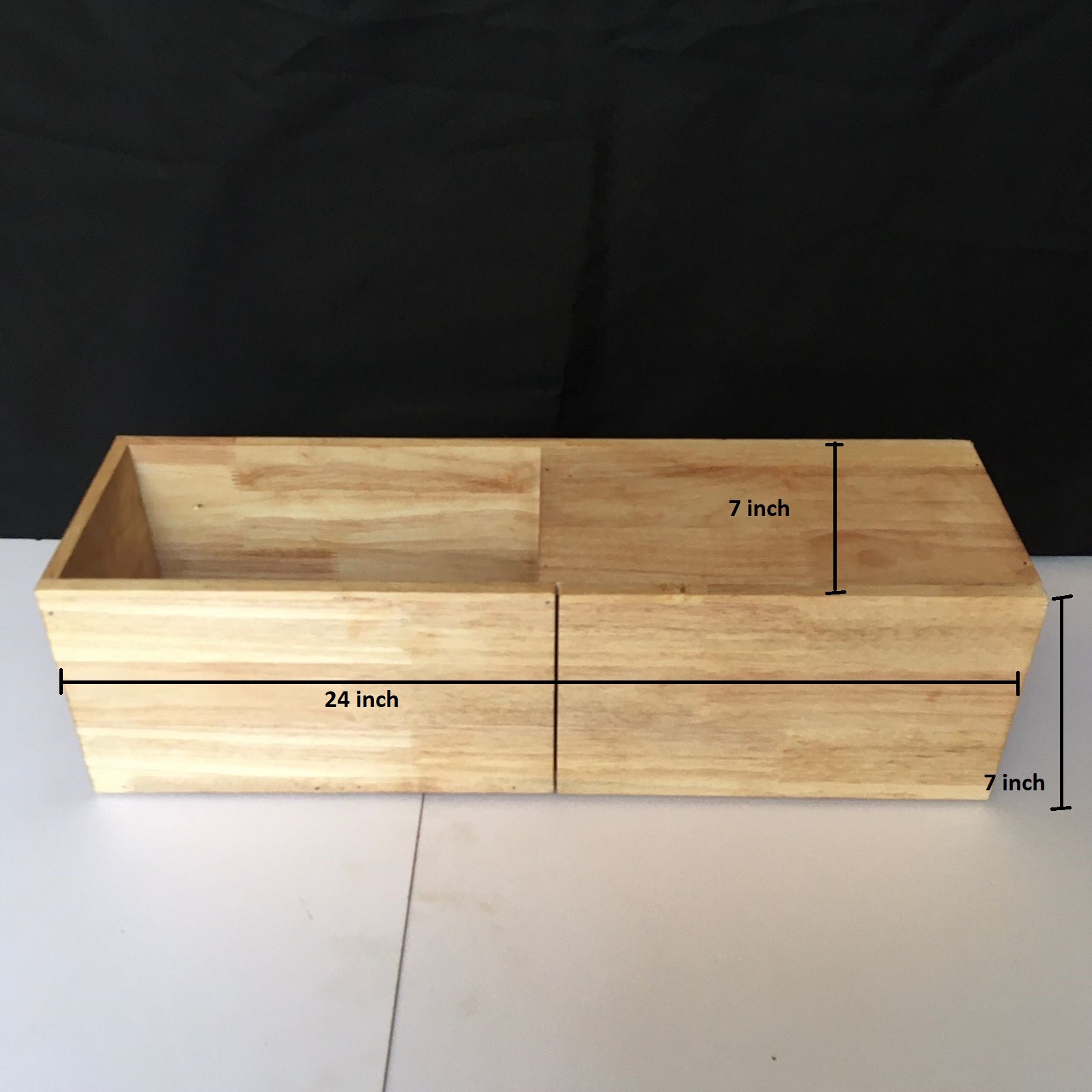 Wooden Wall Floating Modern Shelf/Wall Mounted Planter Shelf Storage By Miza